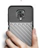 Redmi Note 9S / Note 9 Pro Hoesje Twill Thunder Texture Zwart