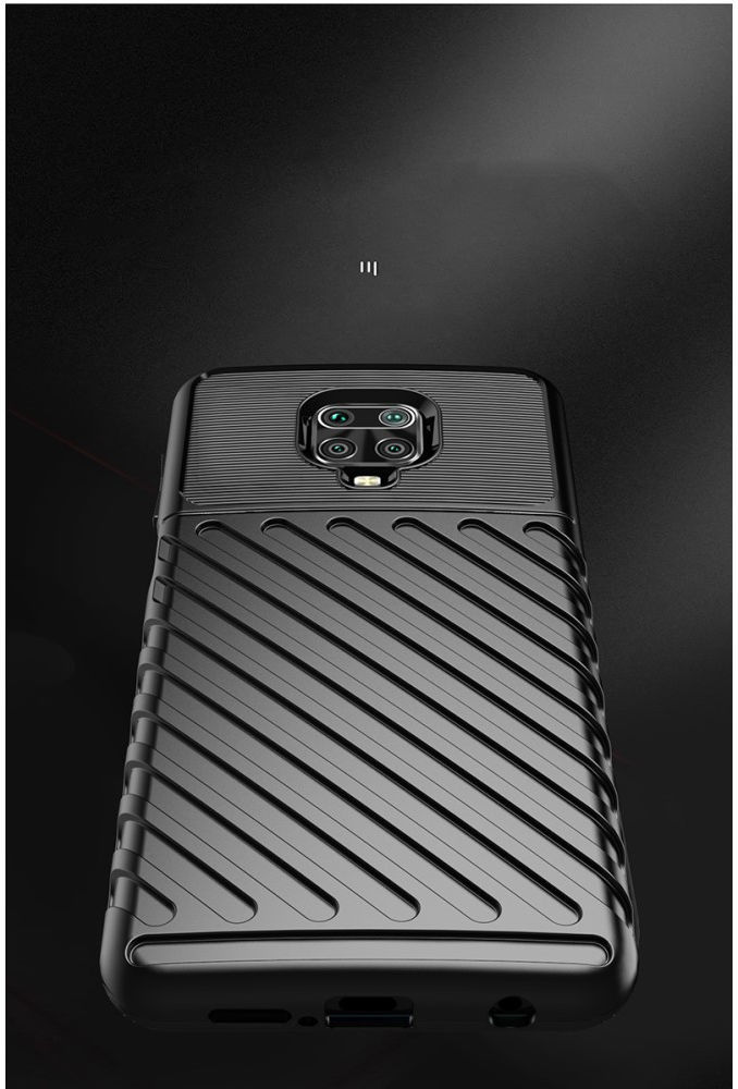 Xiaomi Note 9S / Note 9 Pro Twill Thunder Texture Back Cover Blauw afbeelding 10