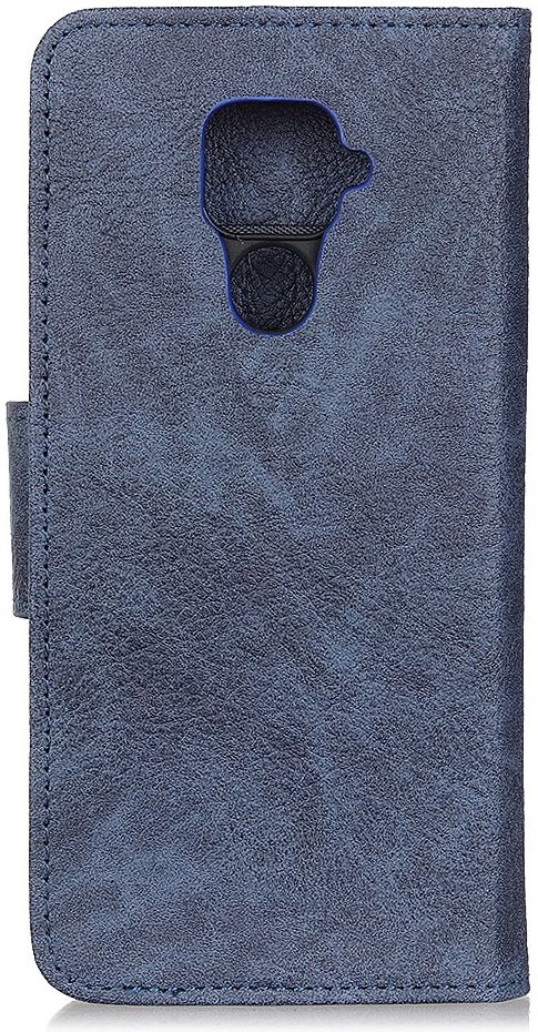 Xiaomi Redmi Note 9 Lychee Portemonnee Hoesje Blauw afbeelding 6