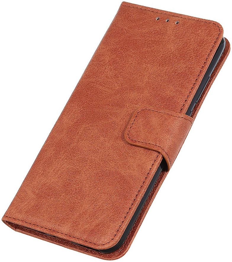 Xiaomi Redmi Note 9 Lychee Portemonnee Hoesje Bruin afbeelding 9
