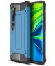 Xiaomi Mi Note 10 Lite Hoesje Shock Proof Hybride Back Cover Blauw