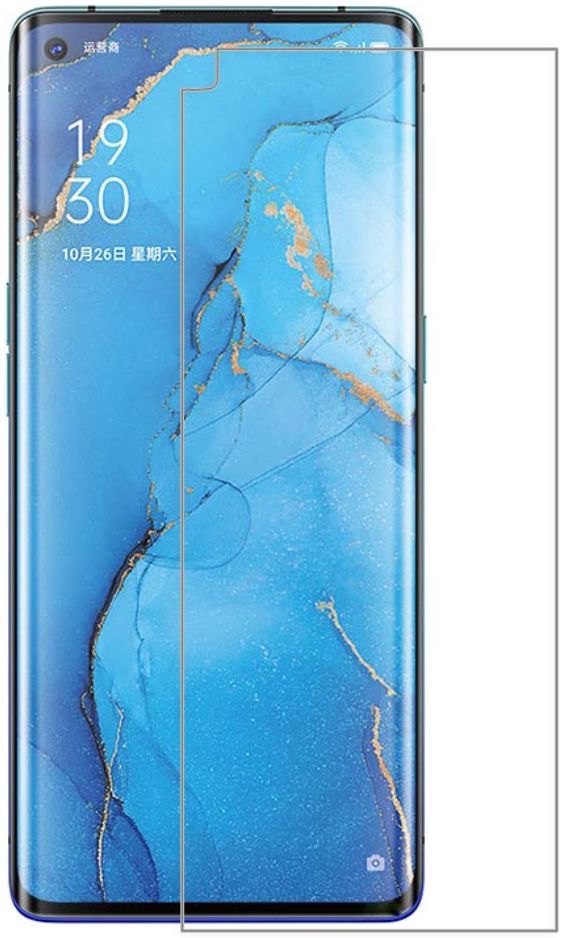 Oppo Reno3 Pro Tempered Glass Screen Protector afbeelding 1