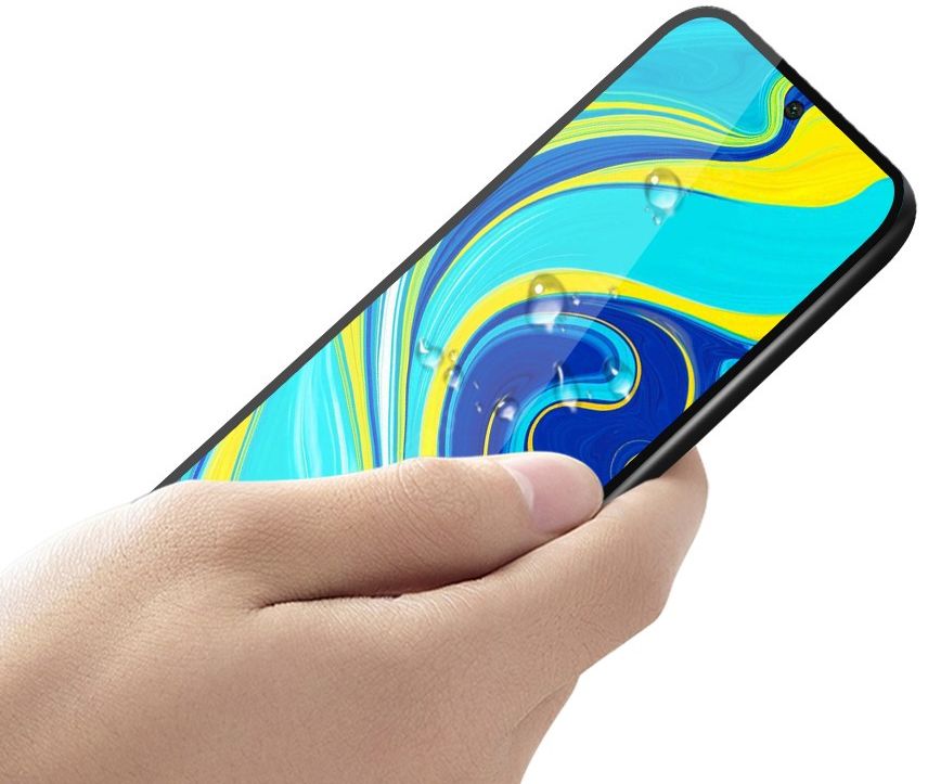 Xiaomi Redmi Note 9 Screenprotector 2.5D Arc Edge Tempered Glass afbeelding 4