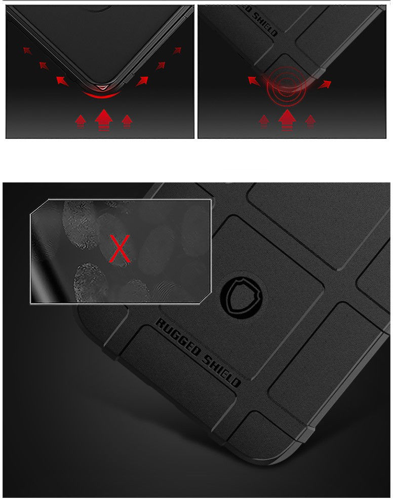 OnePlus 8 Pro Hoesje Shock Proof Rugged Shield Grijs afbeelding 3