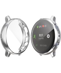 Samsung Galaxy Watch Active 2 40MM Hoesje Flexibel TPU Zilver