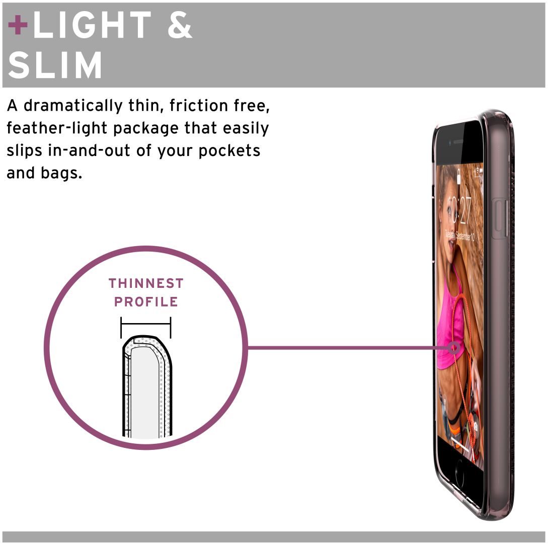 U By UAG Lucent Series Apple iPhone SE (2020/2022) Hoesje Roze afbeelding 8
