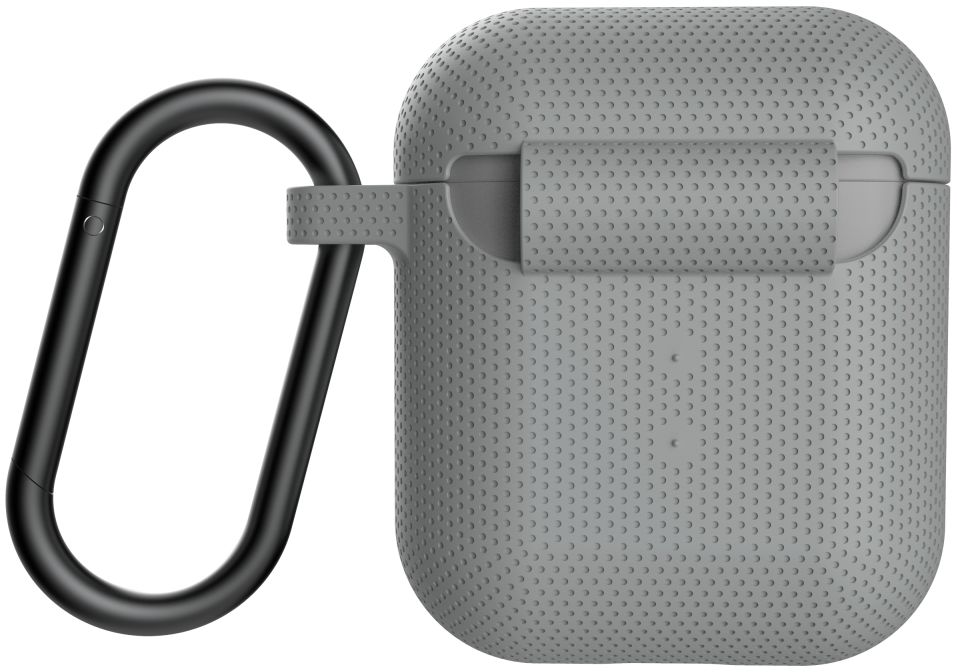 U by Urban Armor Gear Apple AirPods Siliconen Hoesje Grijs afbeelding 4