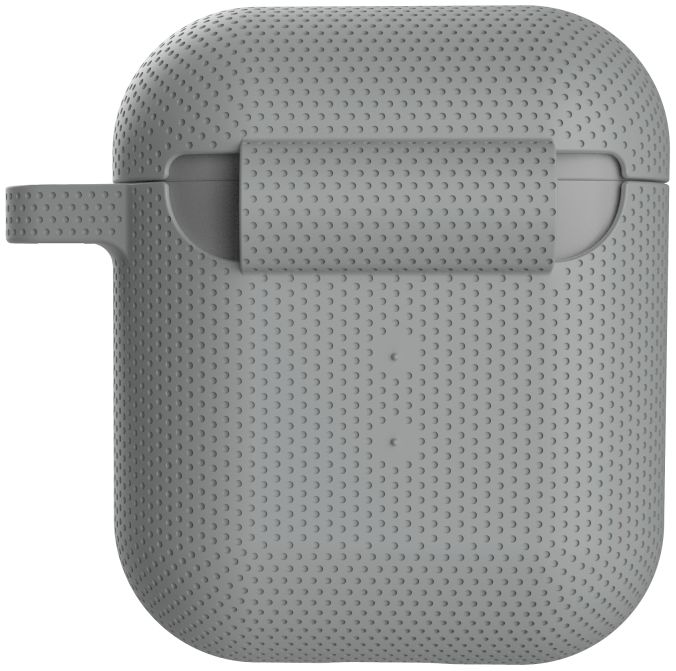U by Urban Armor Gear Apple AirPods Siliconen Hoesje Grijs afbeelding 5