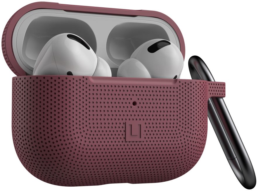 U by UAG Apple Airpods Pro Siliconen Hoesje Paars afbeelding 2