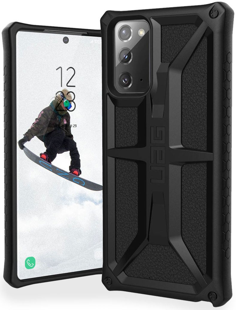 Urban Armor Gear Monarch Samsung Galaxy Note 20 Hoesje Black afbeelding 1