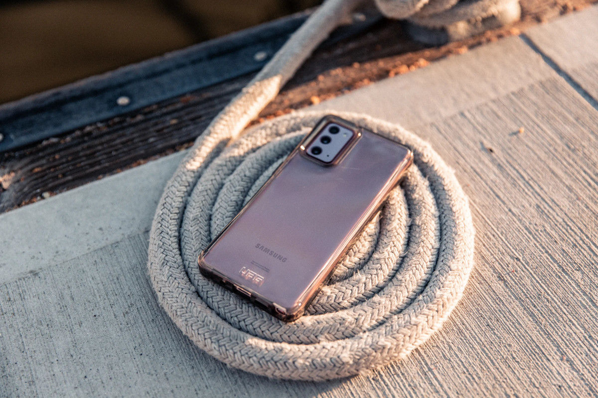 UAG Samsung Galaxy Note 20 Hoesje Plyo Ice afbeelding 13