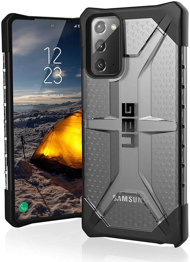 Urban Armor Gear Plasma Hoesje Samsung Galaxy Note 20 Ice afbeelding 1