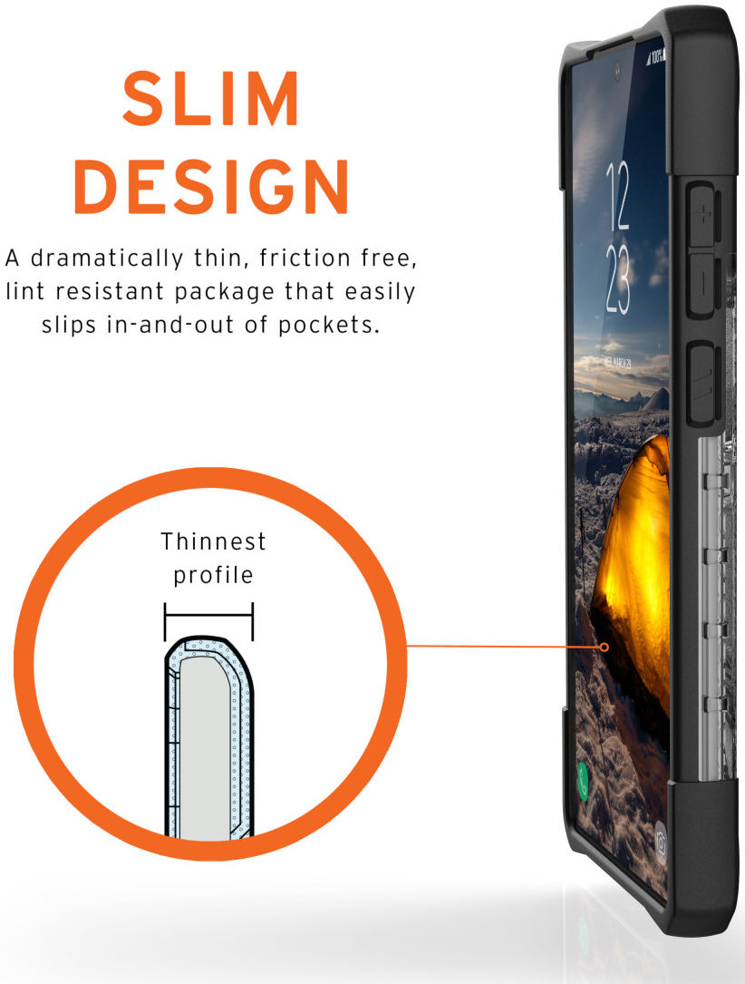 Urban Armor Gear Plasma Hoesje Samsung Galaxy Note 20 Ice afbeelding 8