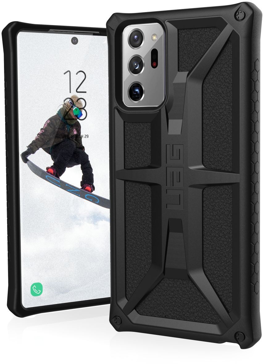 Urban Armor Gear Monarch Samsung Galaxy Note 20 Ultra Hoesje Zwart afbeelding 1