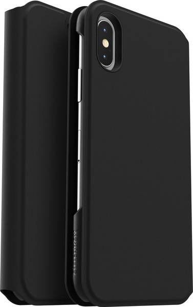 Otterbox Strada Series Apple iPhone XS / X Hoesje Book Case Zwart afbeelding 1