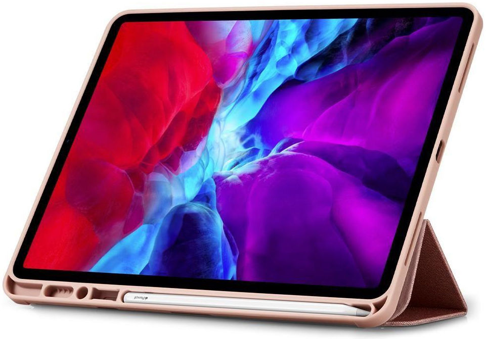 Spigen Urban Fit Apple iPad Pro 12.9 2018 / 2020 Hoesje Rose Gold afbeelding 3