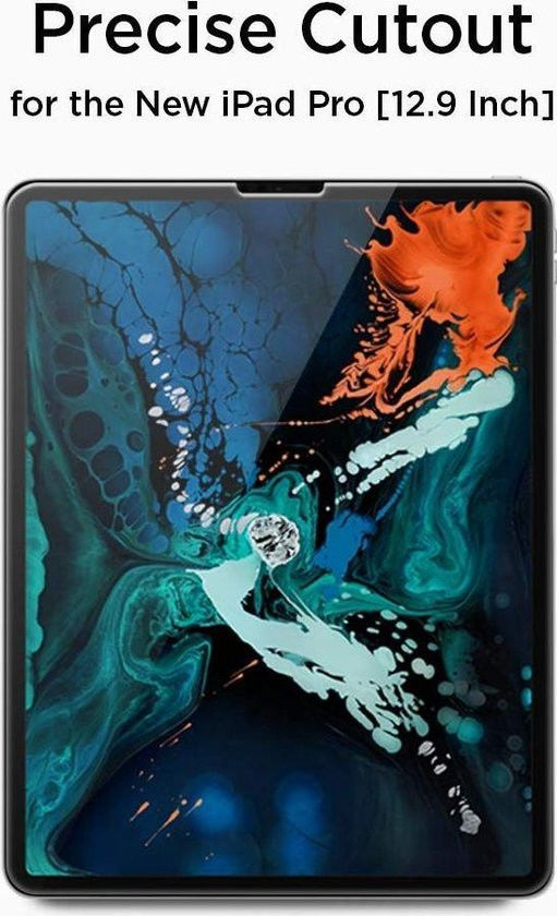 Spigen Apple iPad 12.9 Tempered Glass Screenprotector afbeelding 3