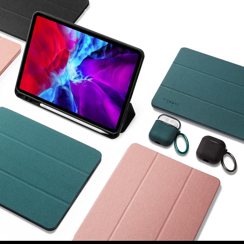 Spigen Urban Fit Apple iPad Pro 12.9 2018 / 2020 Hoesje Zwart afbeelding 14