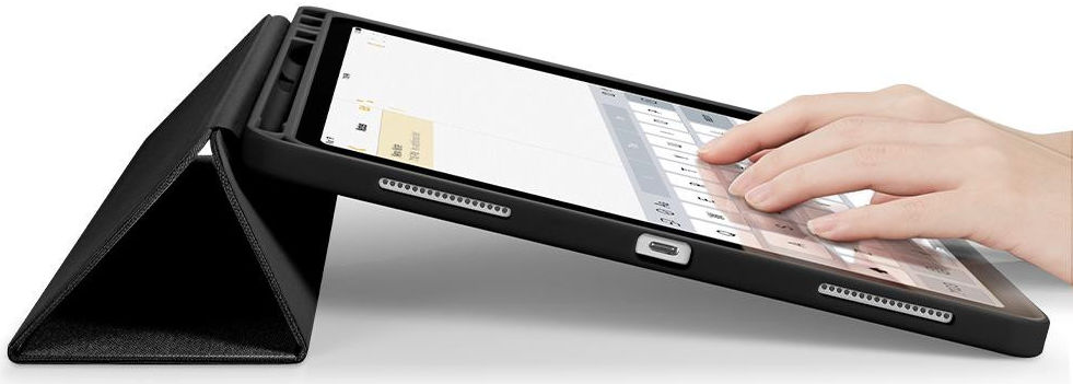 Spigen Urban Fit Apple iPad Pro 12.9 2018 / 2020 Hoesje Zwart afbeelding 8