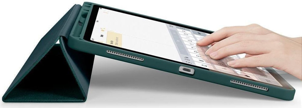 Spigen Urban Fit iPad Pro 11 (2018/2020/2021) Hoes Book Case Groen afbeelding 7