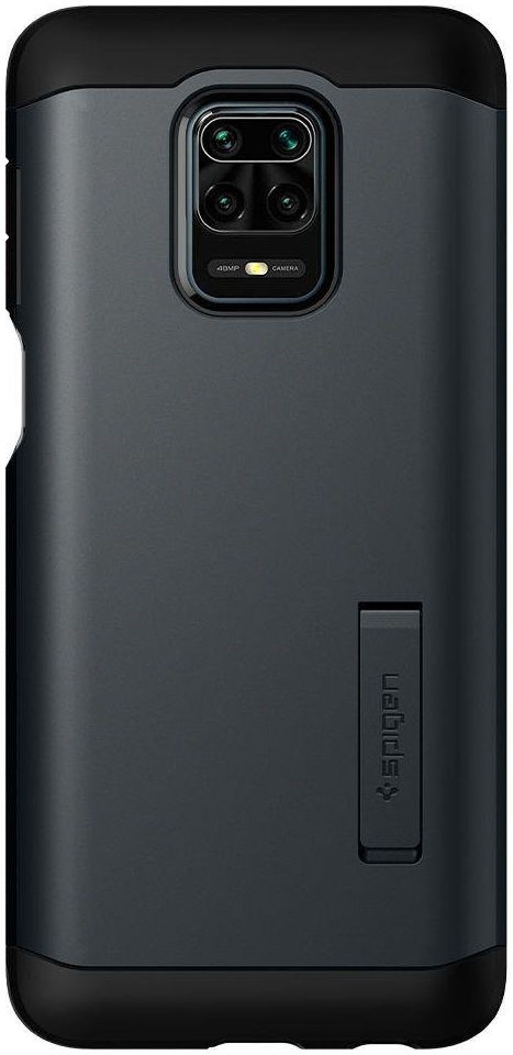 Spigen Tough Armor Hoesje Xiaomi Redmi Note 9S / Note 9 Pro Metal afbeelding 2