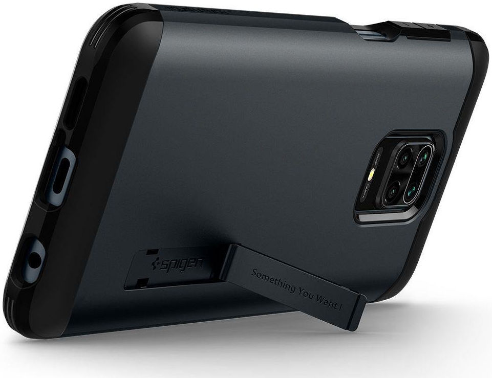 Spigen Tough Armor Hoesje Xiaomi Redmi Note 9S / Note 9 Pro Metal afbeelding 6