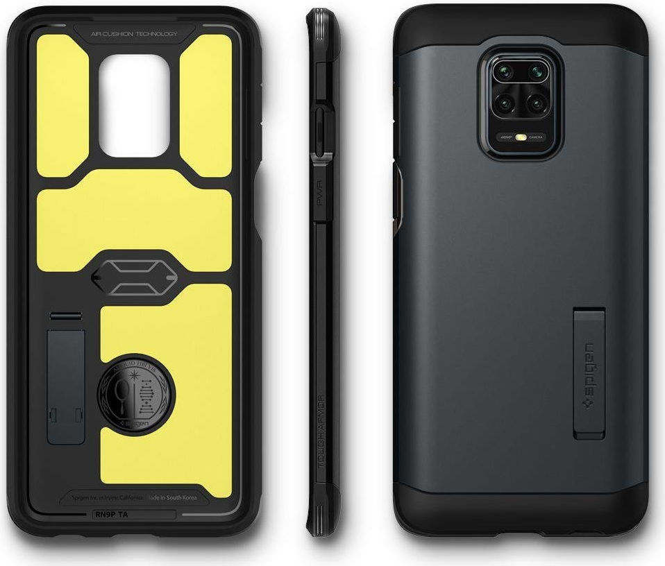 Spigen Tough Armor Hoesje Xiaomi Redmi Note 9S / Note 9 Pro Metal afbeelding 7
