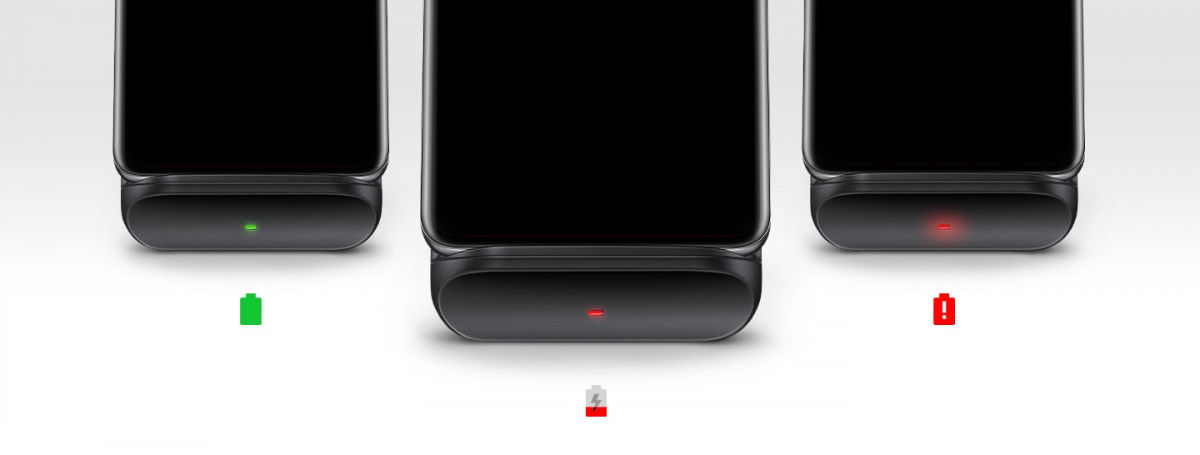 Originele Samsung Universele Houder met Draadloos Opladen 9W Wit afbeelding 8