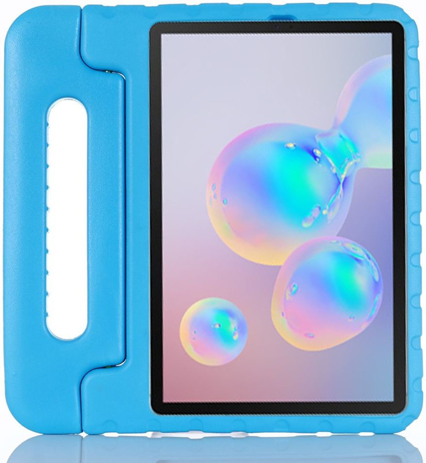 Samsung Galaxy S6 Lite Kinder Tablethoes met Handvat Blauw afbeelding 1