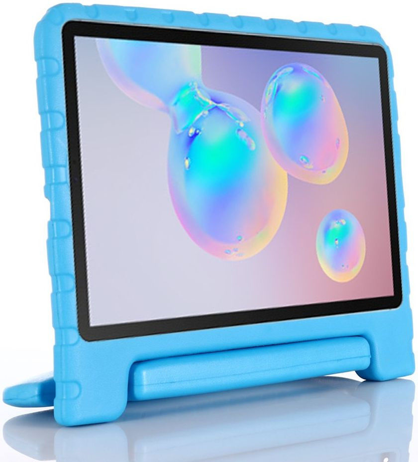 Samsung Galaxy S6 Lite Kinder Tablethoes met Handvat Blauw afbeelding 2