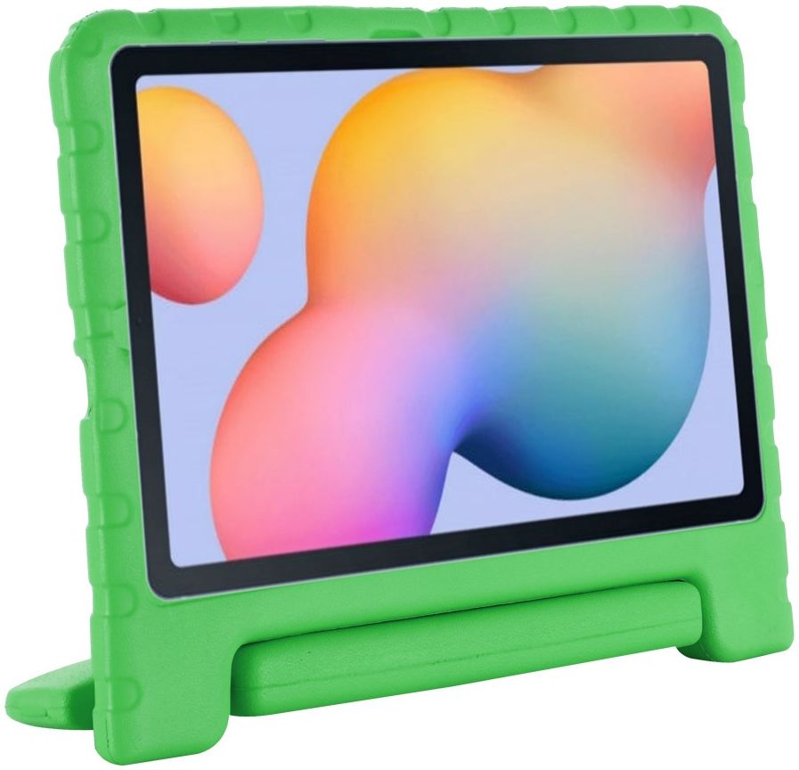 Samsung Galaxy Tab S6 Lite Kinder Tablethoes met Handvat Groen afbeelding 5