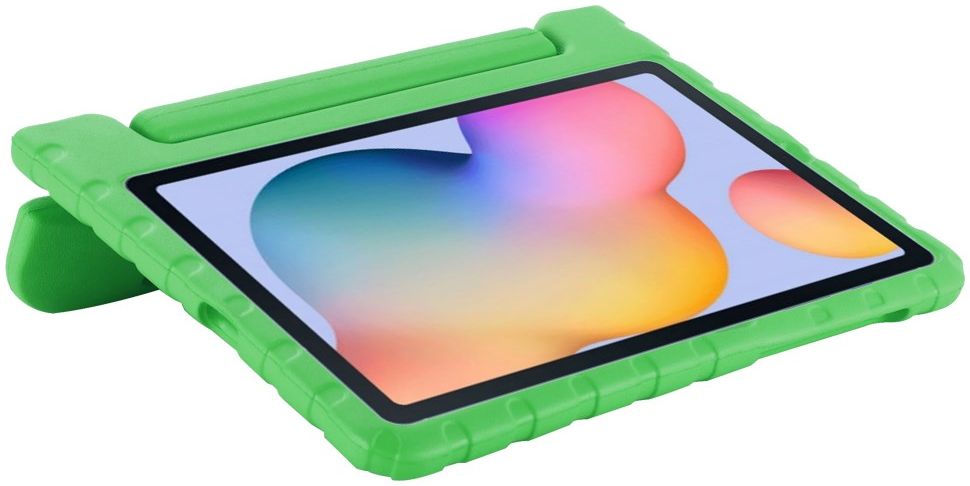 Samsung Galaxy Tab S6 Lite Kinder Tablethoes met Handvat Groen afbeelding 7