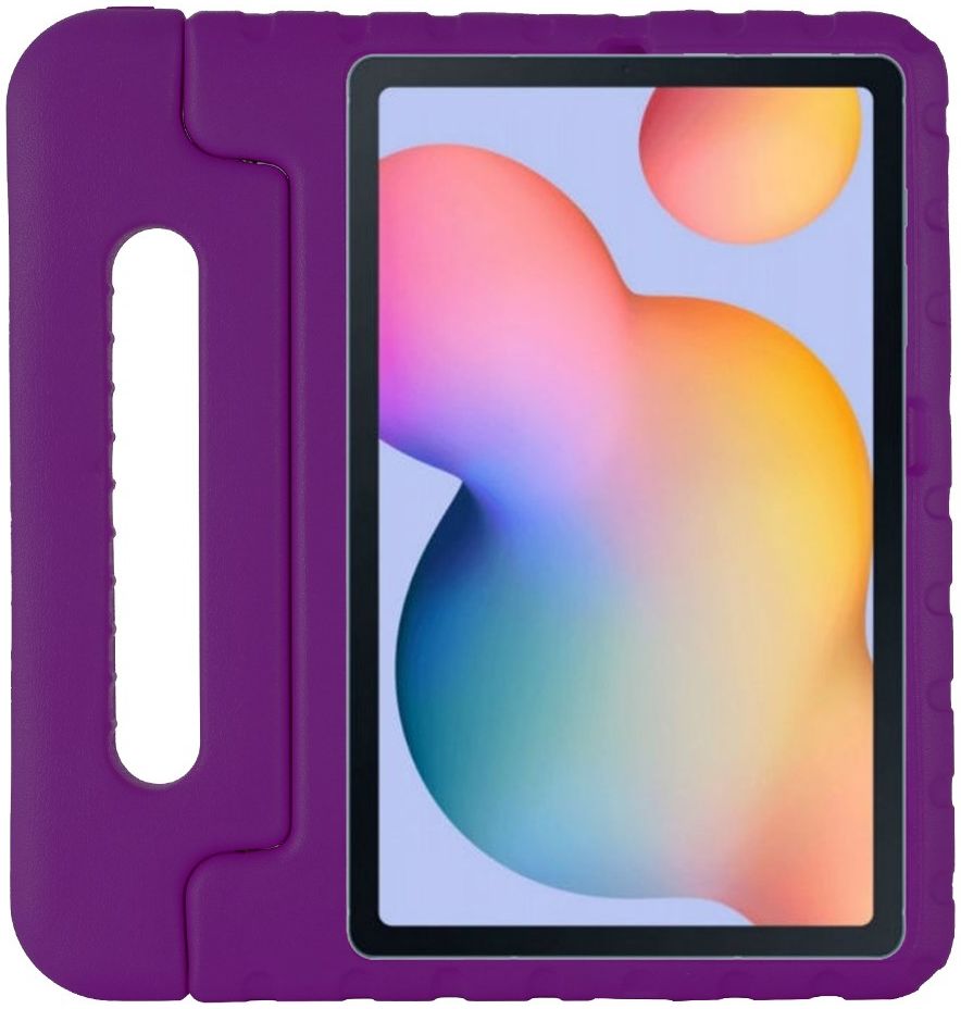 Samsung Galaxy Tab S6 Lite Kinder Tablethoes met Handvat Paars afbeelding 1