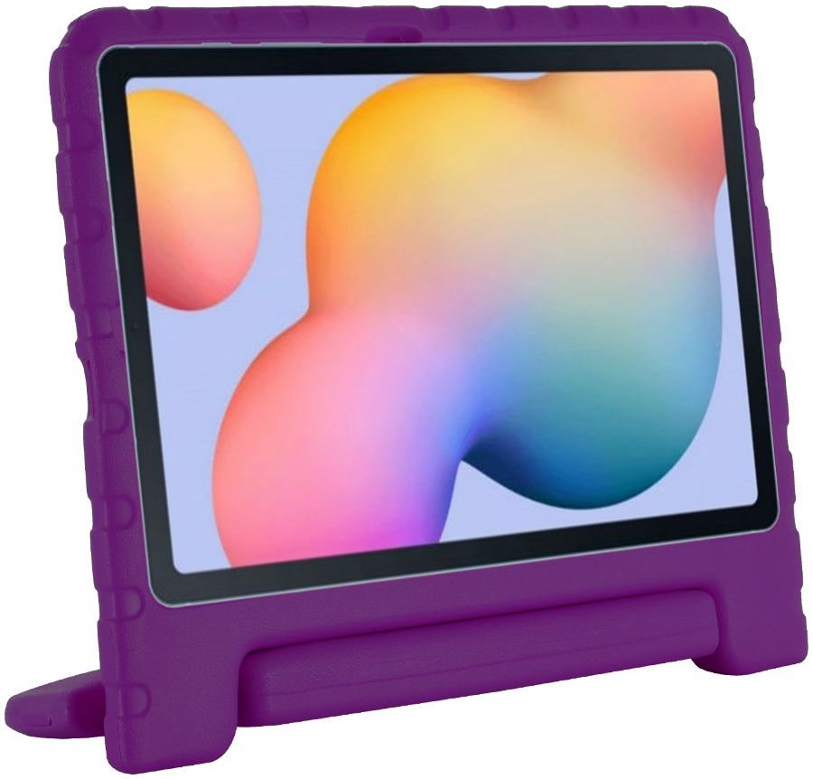 Samsung Galaxy Tab S6 Lite Kinder Tablethoes met Handvat Paars afbeelding 5