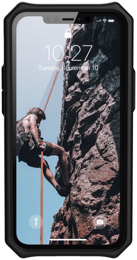 Urban Armor Gear Monarch Apple iPhone 12 Mini Hoesje Zwart afbeelding 2