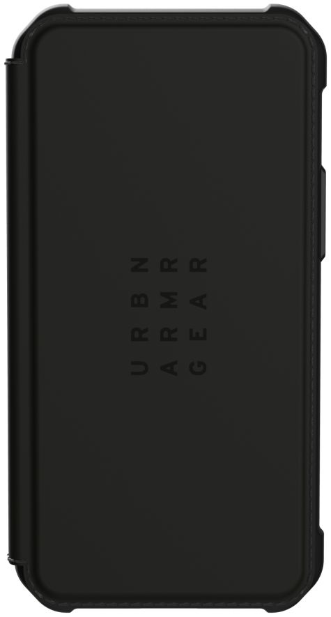 Urban Armor Gear Metropolis iPhone 12 Mini Hoesje PU Leer Zwart afbeelding 2