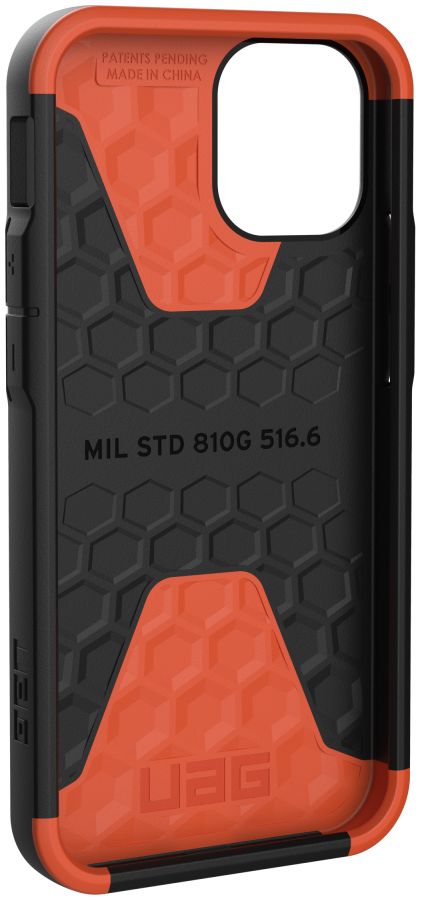 Urban Armor Gear Civilian Series Apple iPhone 12 Mini Hoesje Zwart afbeelding 8