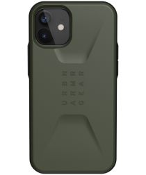 Urban Armor Gear Civilian Series Apple iPhone 12 Mini Hoesje Olive