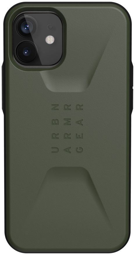 Urban Armor Gear Civilian Series Apple iPhone 12 Mini Hoesje Olive afbeelding 1