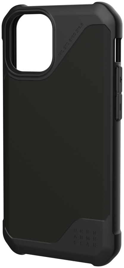 Urban Armor Gear Metropolis LT iPhone 12 Mini Hoesje PU Leer Zwart afbeelding 5