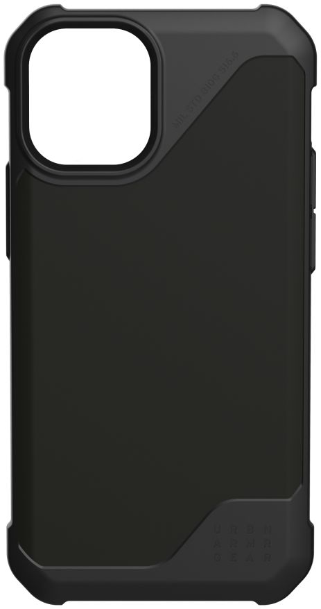 Urban Armor Gear Metropolis LT iPhone 12 Mini Hoesje PU Leer Zwart afbeelding 6