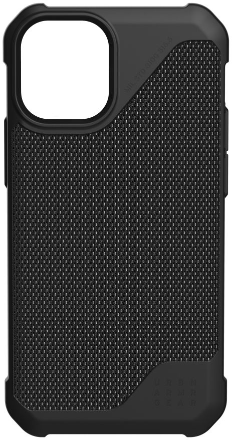 Urban Armor Gear Metropolis LT iPhone 12 Mini Hoesje Carbon Zwart afbeelding 6