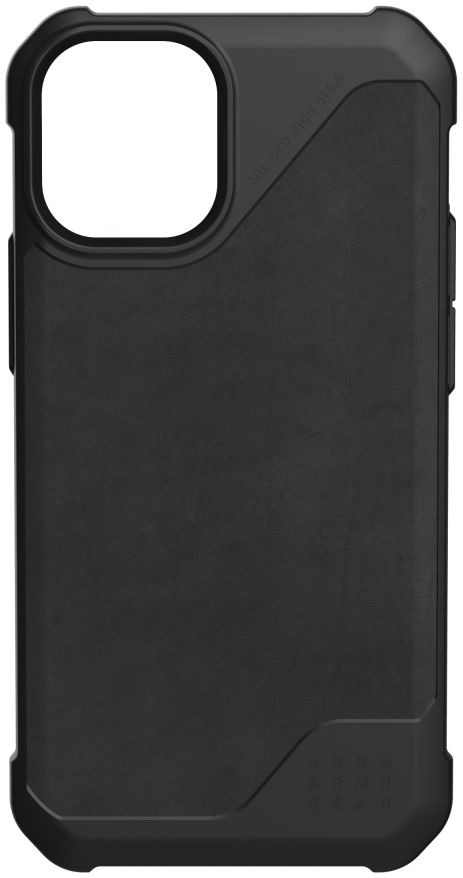 Urban Armor Gear Metropolis LT Apple iPhone 12 Mini Hoesje Leer Zwart afbeelding 6