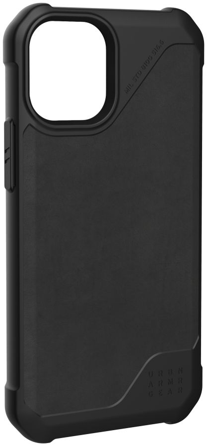 Urban Armor Gear Metropolis LT Apple iPhone 12 Mini Hoesje Leer Zwart afbeelding 7