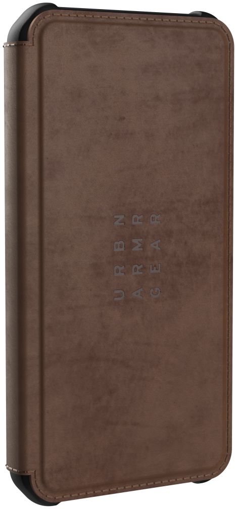 Urban Armor Gear Metropolis iPhone 12 / 12 Pro Hoesje Echt Leer Bruin afbeelding 5