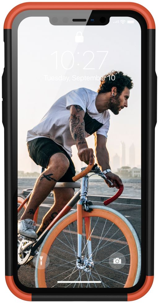 Urban Armor Gear Civilian Apple iPhone 12 / 12 Pro Hoesje Zwart afbeelding 2