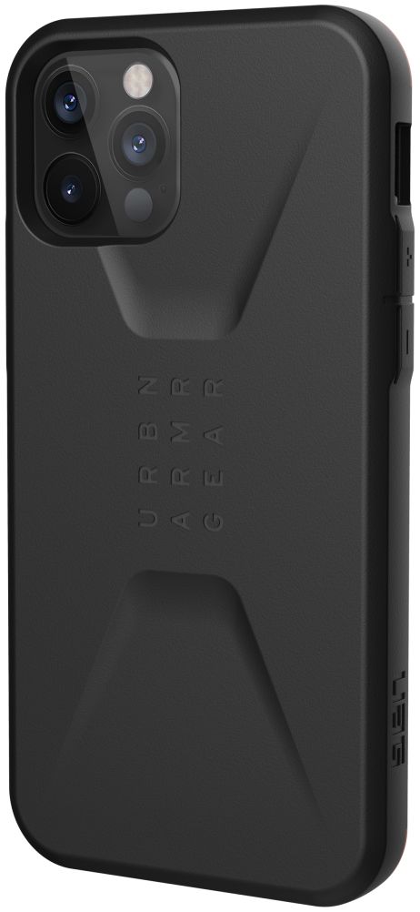 Urban Armor Gear Civilian Apple iPhone 12 / 12 Pro Hoesje Zwart afbeelding 4