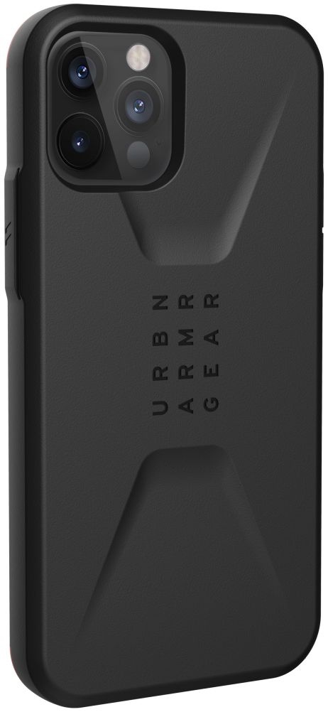 Urban Armor Gear Civilian Apple iPhone 12 / 12 Pro Hoesje Zwart afbeelding 5