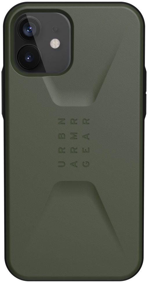 Urban Armor Gear Civilian Apple iPhone 12 / 12 Pro Hoesje Olive afbeelding 2