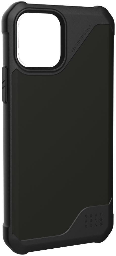 Urban Armor Gear Metropolis LT iPhone 12 / 12 Pro Hoesje PU Leer Zwart afbeelding 8